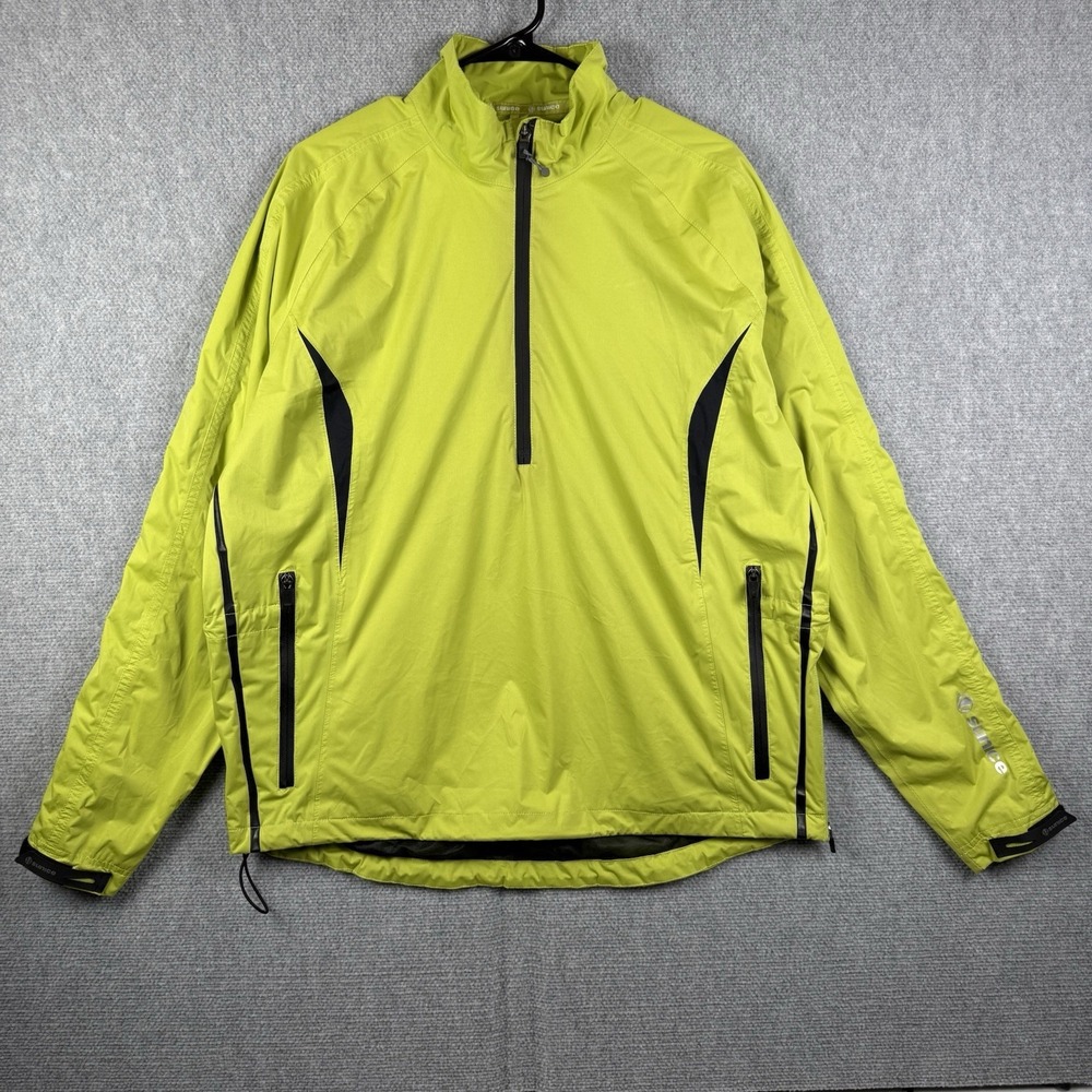 Sunice Jacket Mens Medium Green 1/2 Zip Pullover Performance Golf Hiking Tornado